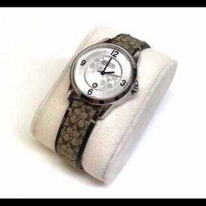 COACH Genuine Leather Wristwatch Model No. 0290.1